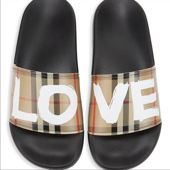 Burberry Love Pool Slide size 39 - Picture 2 of 5